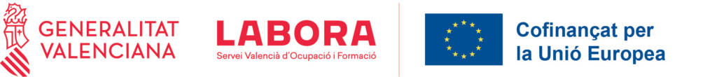 Generalitat Valenciana · LABORA · Cofinançat per la Unió Europea